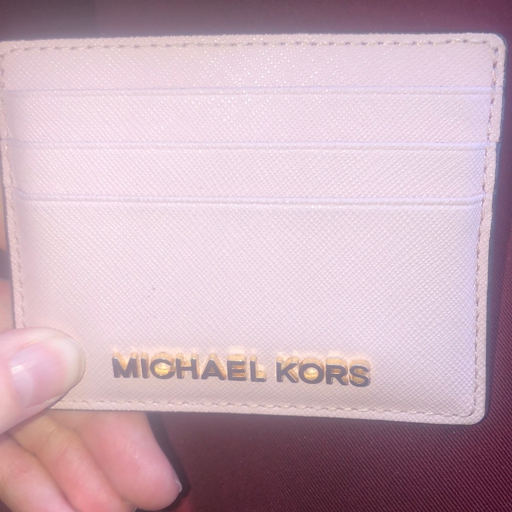 EUC MK Credit card holder